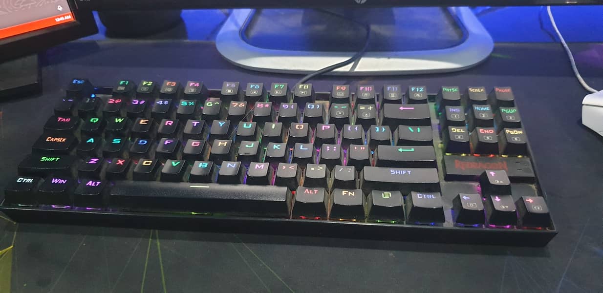 KUMARA K552 LED Rainbow Backlit Wired Keyboard 4