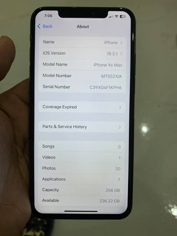 Iphone xs max pta approved 5