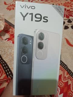 Vivo Y19s 6/128 Box pack Blue color Urgent Sale