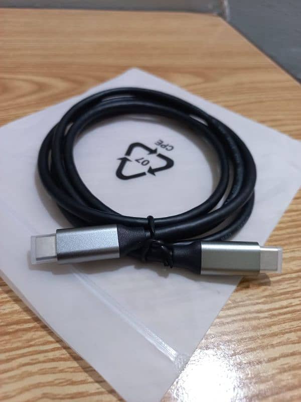 100W Ultra Fast Charging Type-C To Type-C Cable 0