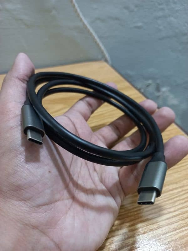 100W Ultra Fast Charging Type-C To Type-C Cable 3