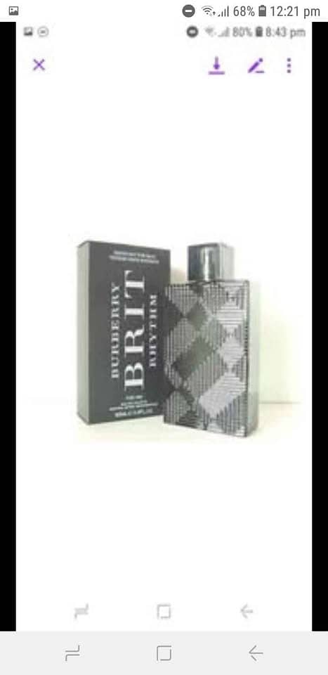 BURBERRY BRIT RHYTHM MEN EDT 90ML perfume 3