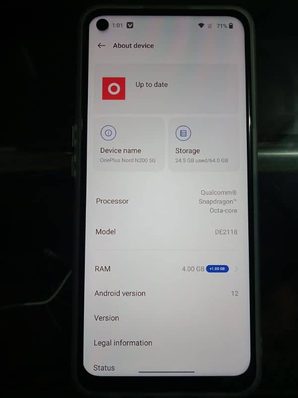 OnePlus Nord N200 5g 3