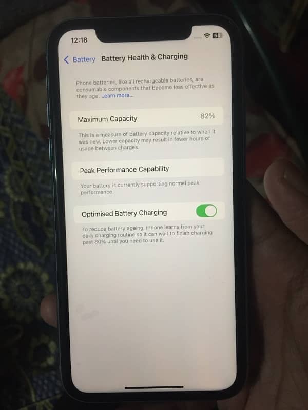 IPhone XR Non PTA Jv Totally Original no open no repair 82 health 7