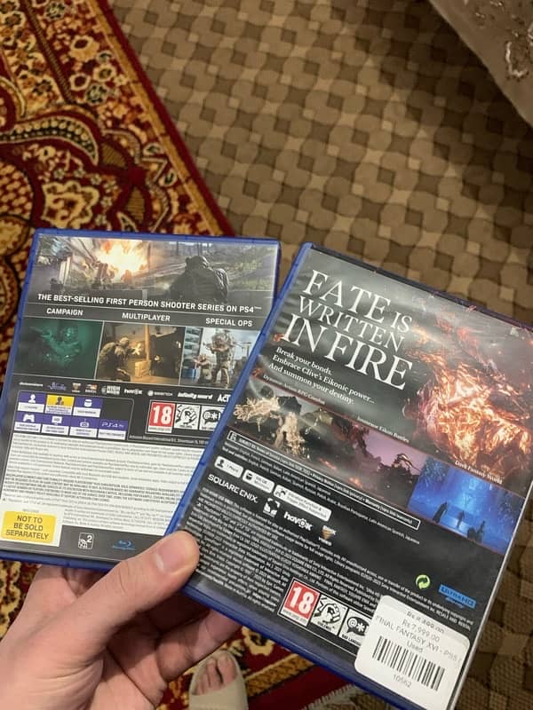 final fantasy 16 and cod mw 1