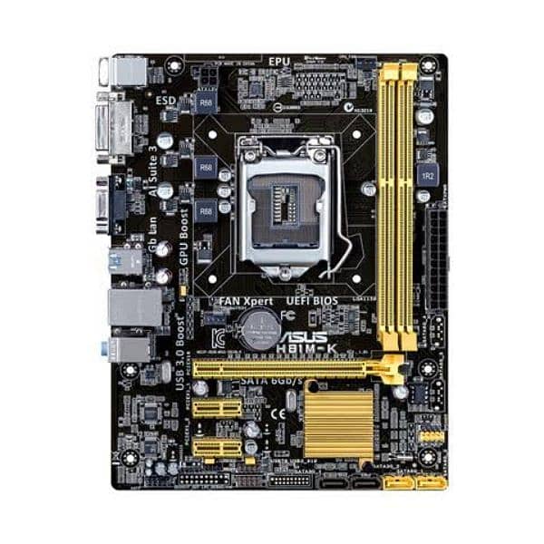 asus motherboard with i5 4th gen 0