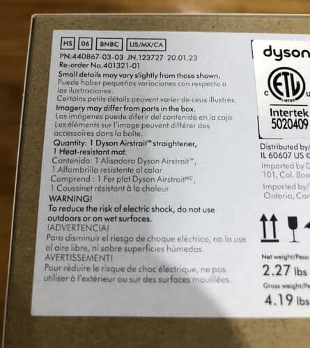 Dyson Airwrap - Long - Limited Edition - Onyx Black / Gold - New 0