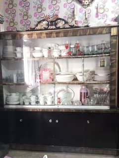 showcase and dressing table