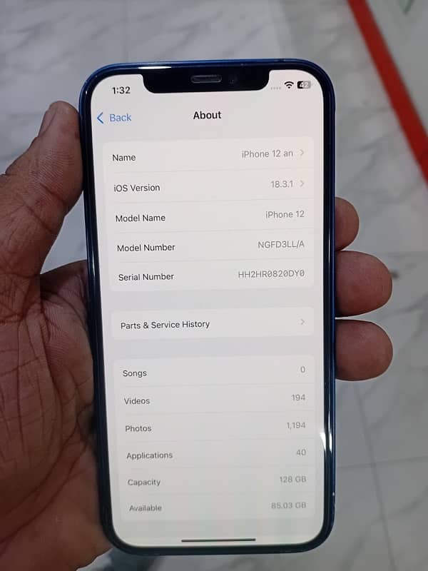 iphone 12 128gb non pta fu 10/9.9 6