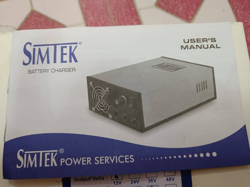 Simtek UPS Battery Charger 12V 30 Ampere Fully Automatic 7