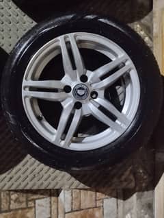 15 inches rims Pcd 100*4 with tubeless tyres