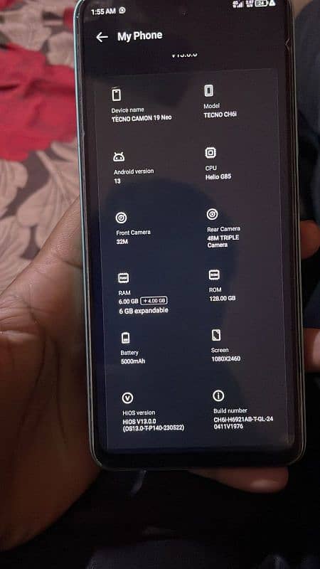 tecno camon 19 neo 7