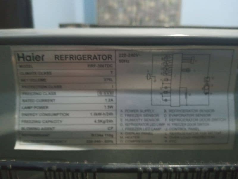 Haier Refrigerator (Touch Screen) 7