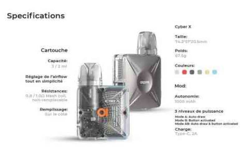 aspire cyber x vape 100 watt 2