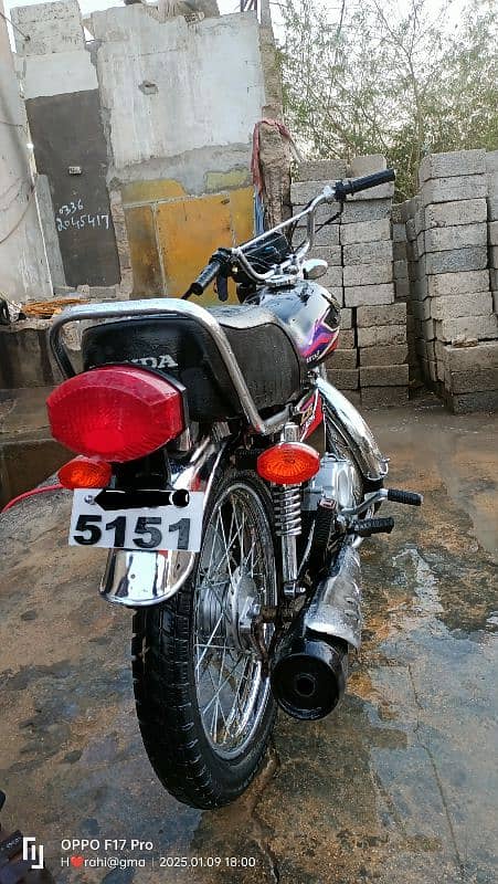 cg125 2017 good condition 5