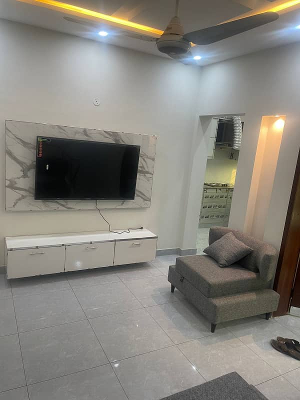 TWO BED Furnished PORTION For Rent In Icon Valley Phase 1 & Bahria Orchard 9