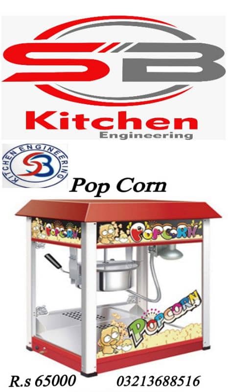 Chicken Rotisserie-Pop corn-slush-candy flow's-Dough mixer equipment 10