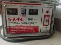 STAC Stablizer 5000 Watts in 100% Original Copper