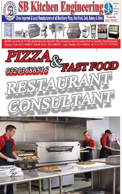 Pizza & fast food restaurants consultant chef  training//pizza oven