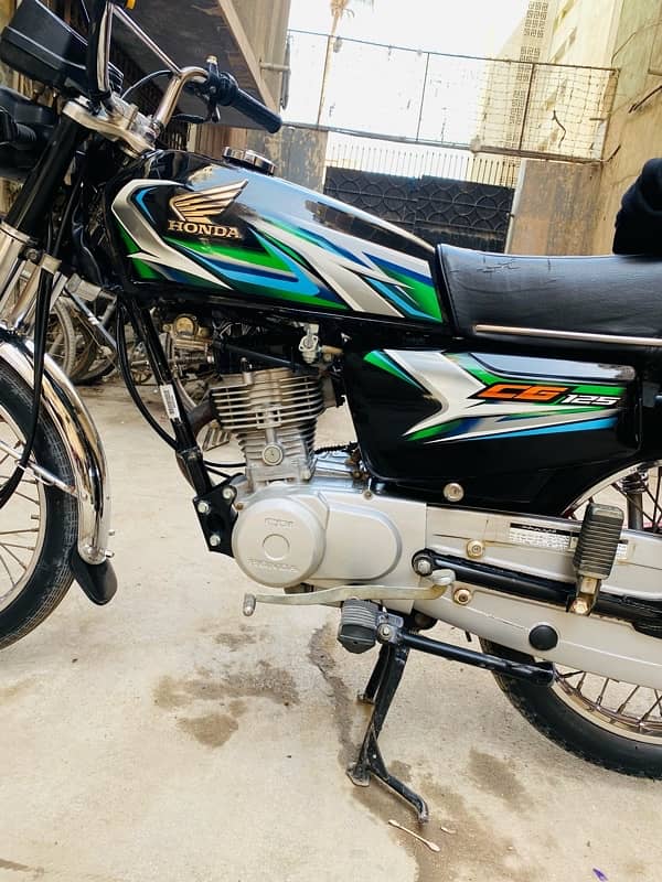 honda cg 125 karachi number 2