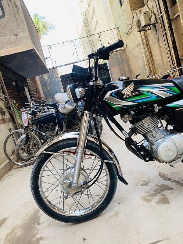 honda cg 125 karachi number 3