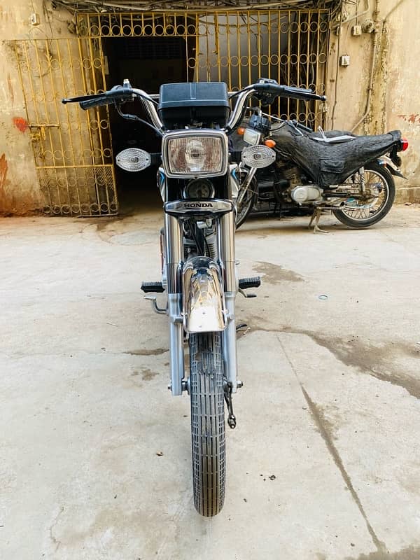 honda cg 125 karachi number 6