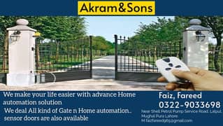 Swing Gates / Automatic Gate Sliding - Shutter Rolling