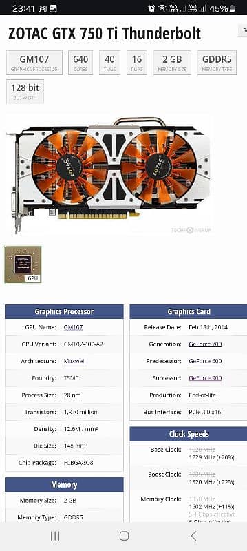 zotac gtx 750ti nvidia graphic card 9