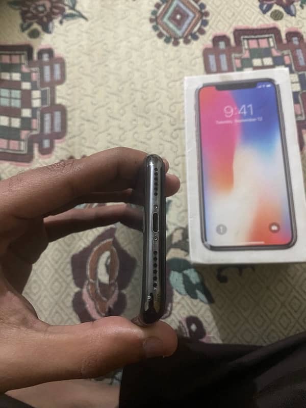 Iphone x PTA Full box 3