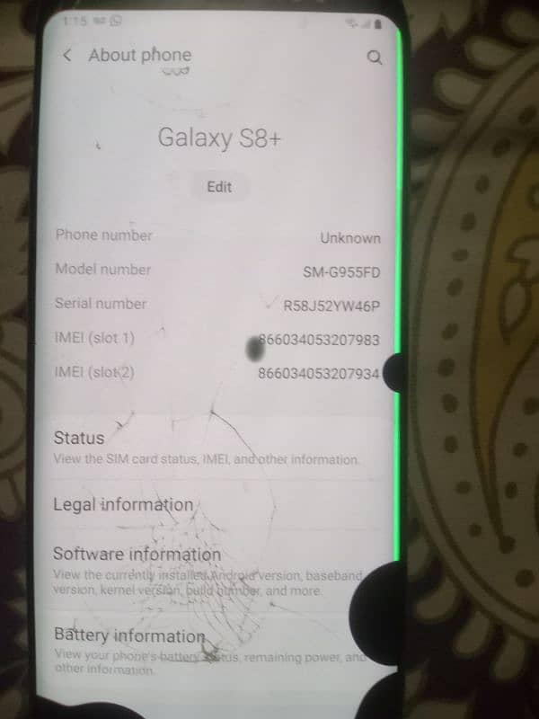 S8plus dual SIM. Approved in cheap. 0