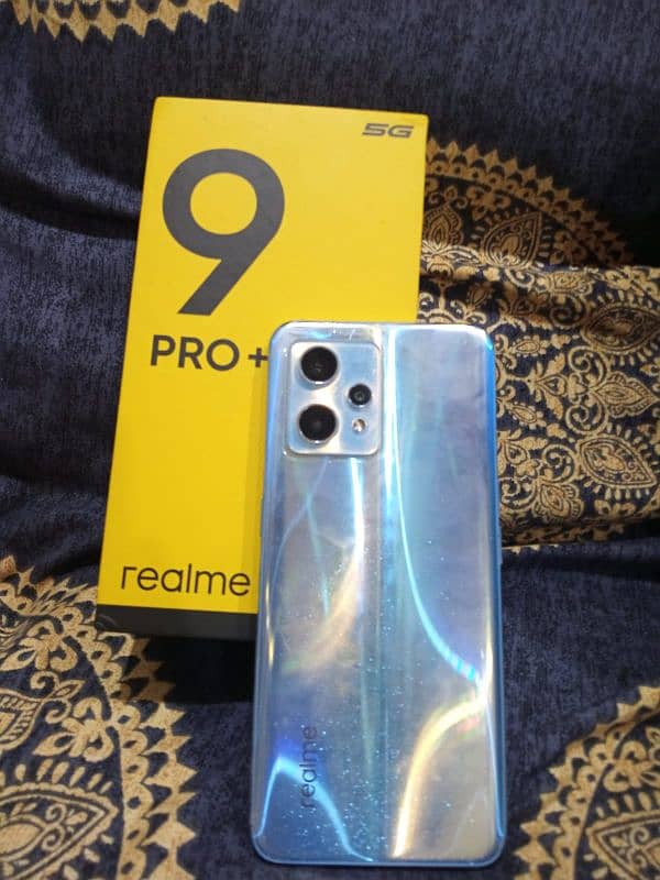 Realme 9pro plus 8/128 with BOX+ charger condition 10/09 0