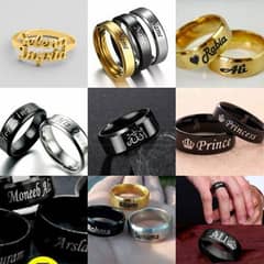 NAME PRINTED RING