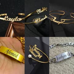 BRACELET, BANGLE WITH NAME