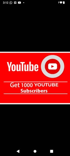 YouTube subscribers 1000 only 1000 pkr