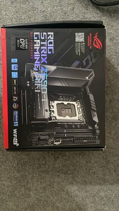 Asus Rog S trix Z690-I Gaming Wifi DDR5 Intel 12/13/14th Gen 0