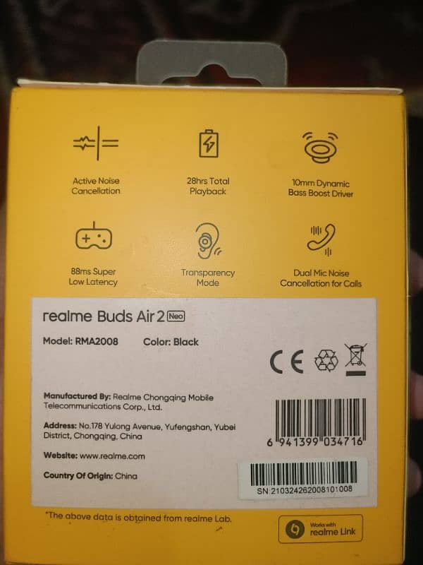 REALME EARBUDS AIR 2 NEO 4