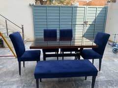 Dining table with 4 chairs