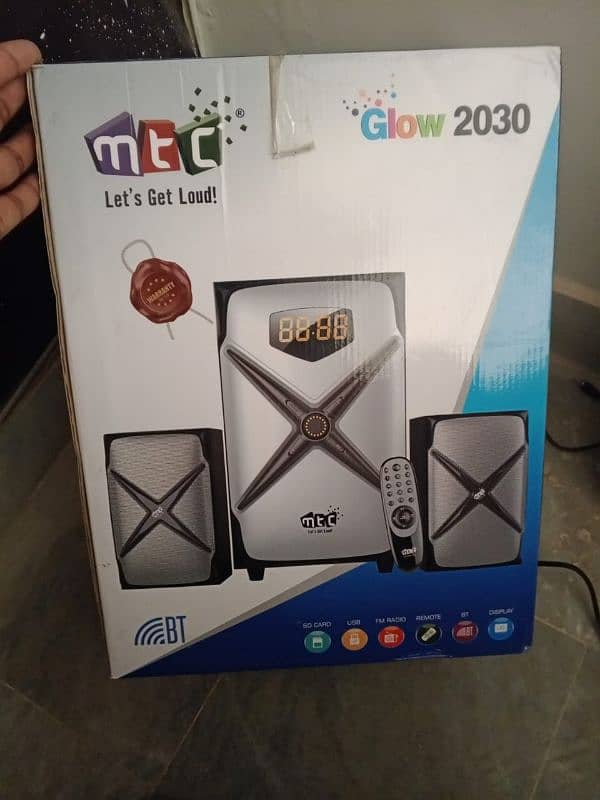 mtc glow 2030 speaker for sale urgent 0