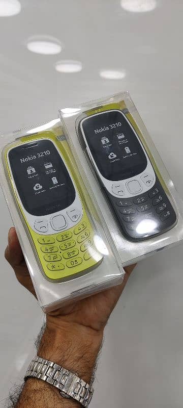 Nokia 3210 (2024) Type C Dual sim box pack 1500/- official Duty 0