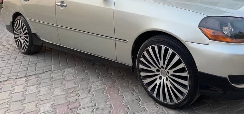 19” inch rims with tyres 3