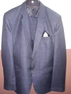 Three piece in grey colour with Tie