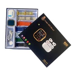 H69 ULTRA WITH EARBUDS SMARTWATCH GOLD EDITION