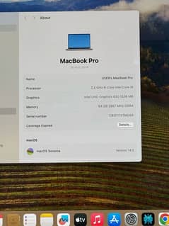 MacBook Pro 2019 16” inches