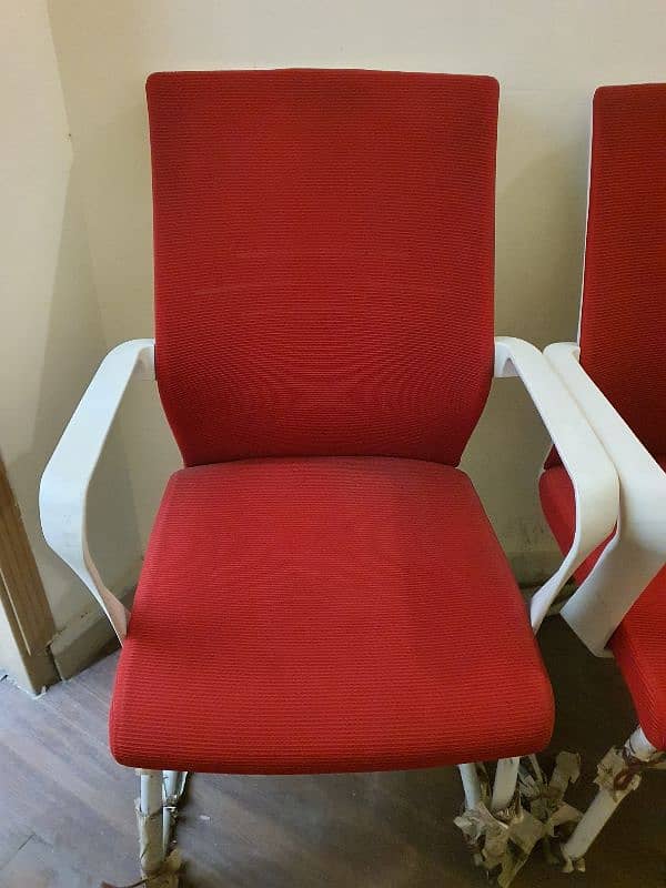 imported visitor chairs and office table for sale. 0