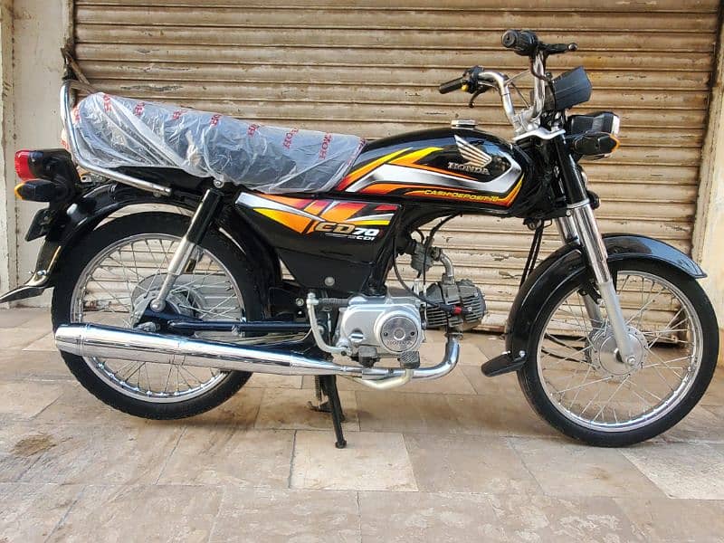 Honda CD 70 Model-2022 Karachi 0