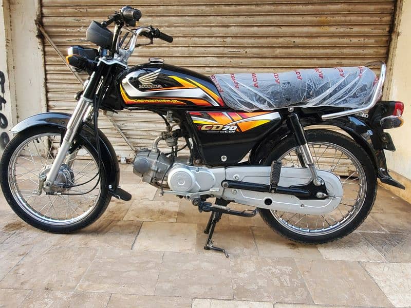 Honda CD 70 Model-2022 Karachi 7