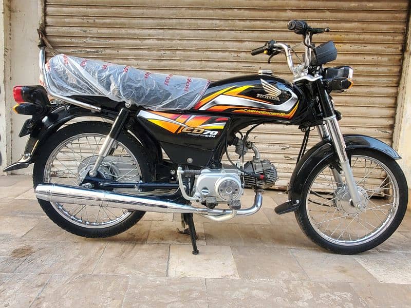 Honda CD 70 Model-2022 Karachi 8