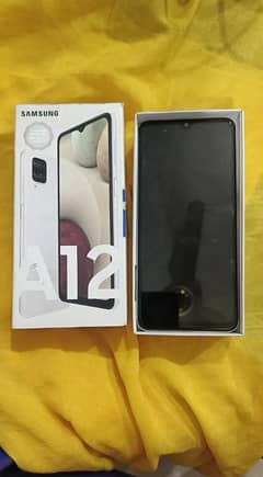 Samsung A12 4GB Ram 64GB Mamory Dual Sim Offcial PTA