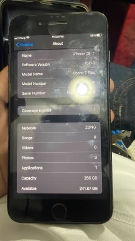 IPhone 7 plus pta approved 256 gb all ok 4