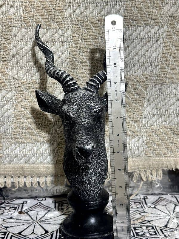 Markhor Face Statue Resin 6